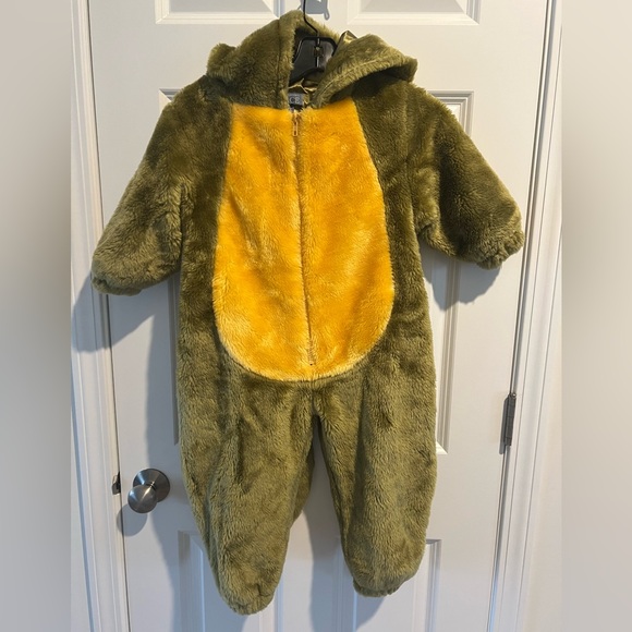 The Children's Place Green and Yellow Furry Outfit Costume - Picture 1 of 4